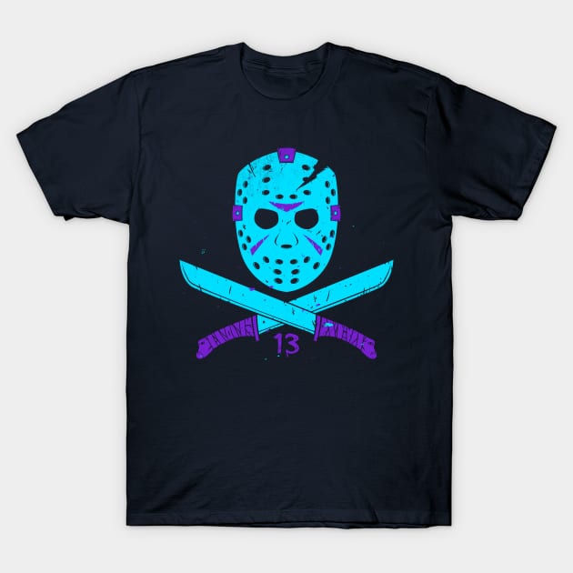 Retro Voorhees T-Shirt by blairjcampbell